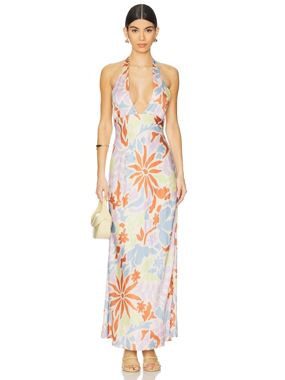 NWT Lspace Revolve Tuscany Dress in Botany Bay medium